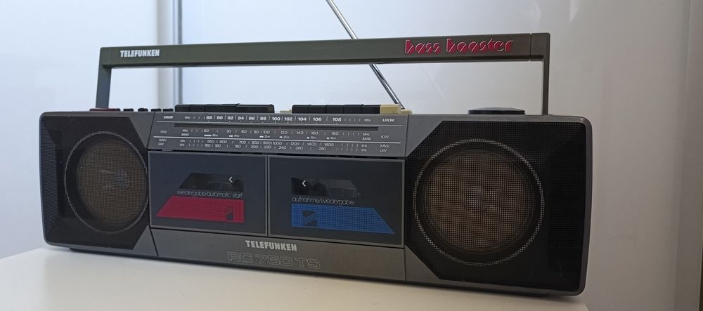 Radiomagnetofon TELEFUNKEN RC-760TS – Klasyka Retro!