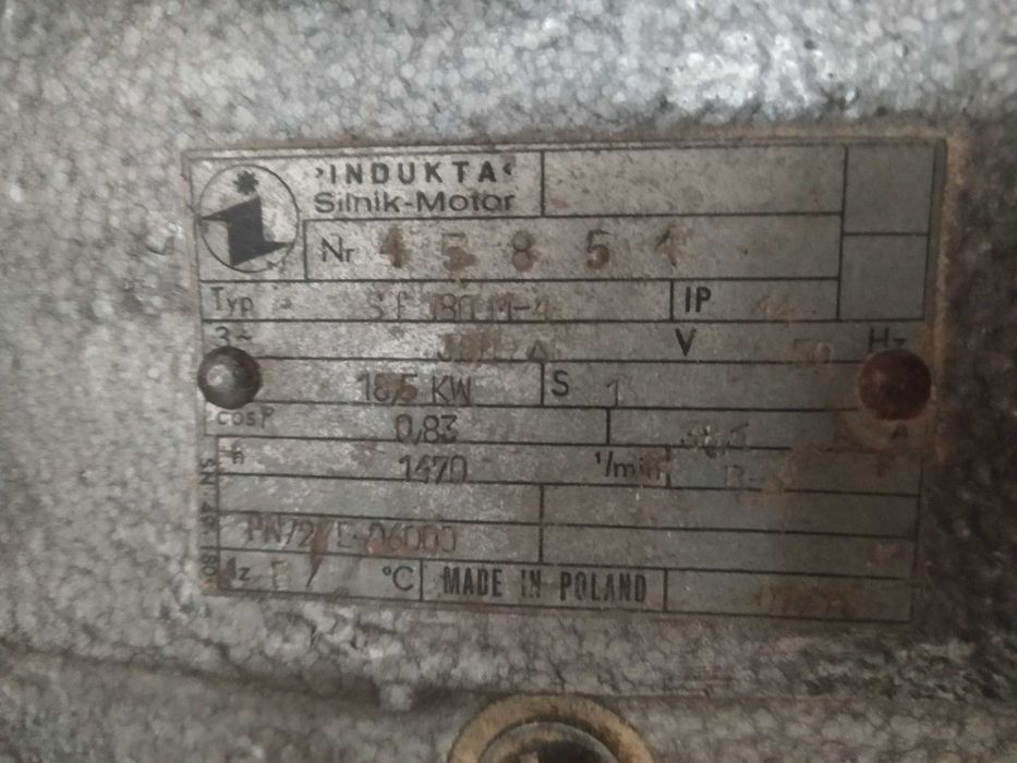 Silnik 18.5 kw 1470 obr/min gwarancja