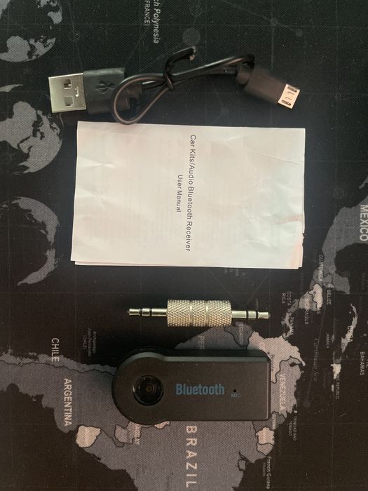 Moduł samochodowy Bluetooth AUX tryb głośnomówiący