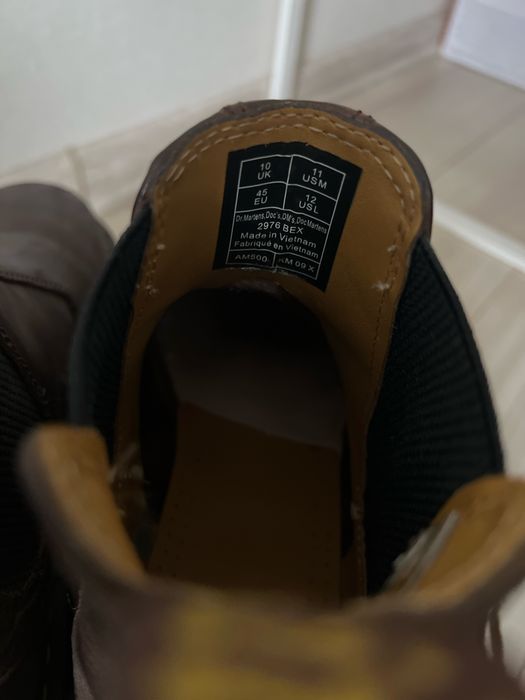 Шкіряні черевики Dr. Martens