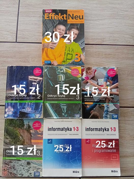 Książki dla liceum klasa 3 i 2