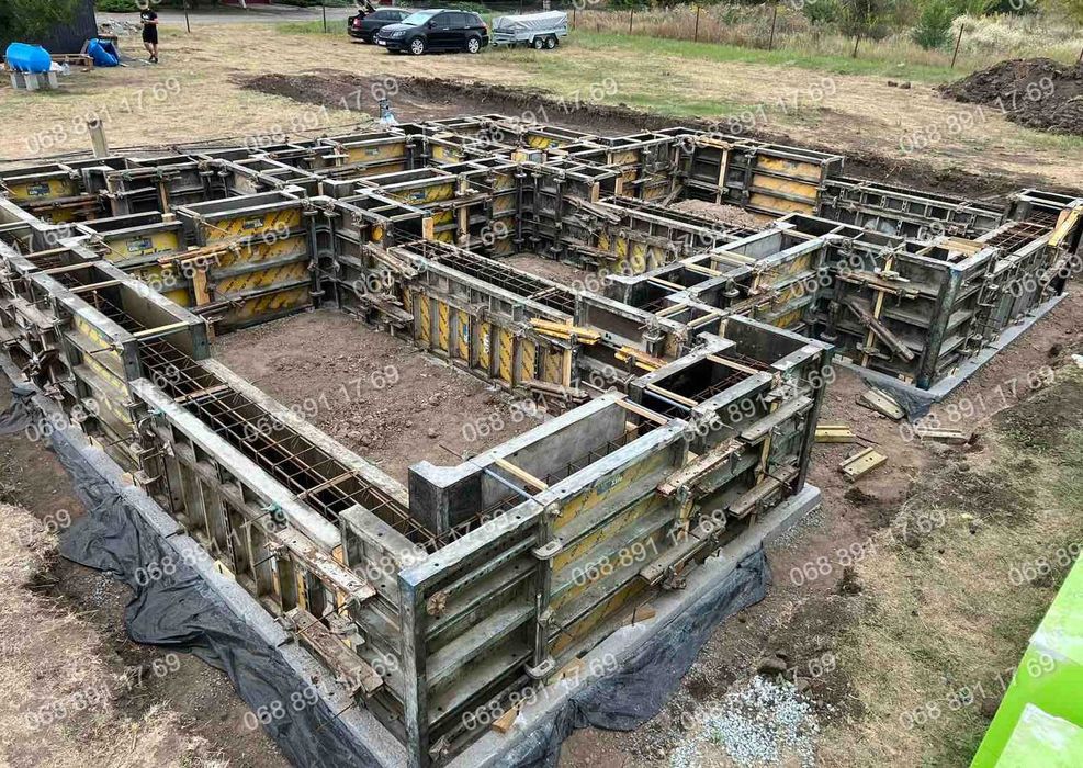 Оренда опалубки Doka: стінова, колон, перекриття, дугоутворююча