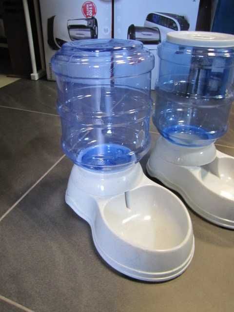 Miski na karmę wodę dozowniki 2 szt dla psa kota Amazon nowe