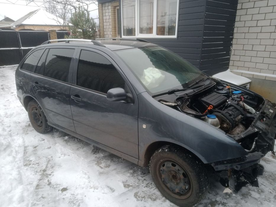 Шкода фабія 1 после дтп