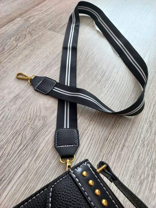 Pasek do torebki torby z lampasami