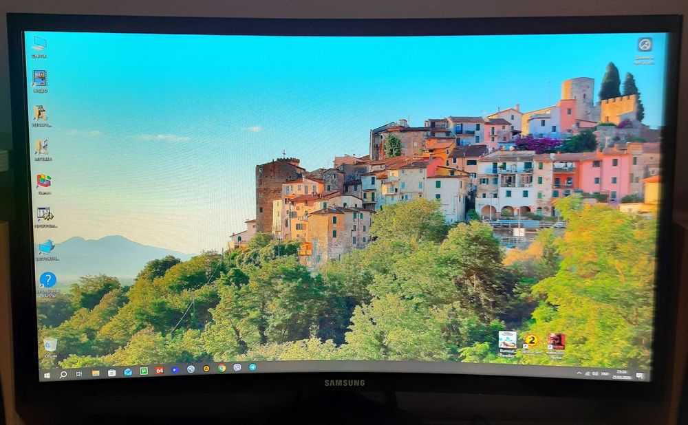 Монитор SAMSUNG Curved Monitor CF390 23.5 дюйма