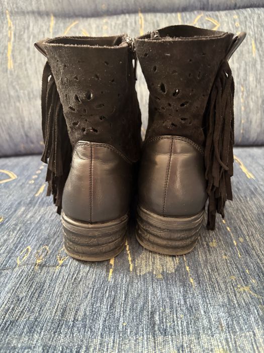 Botki damskie na zamek