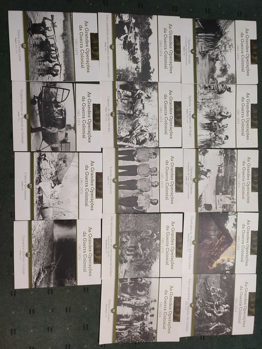 As Grandes Operações da Guerra Colonial - 14 Volumes