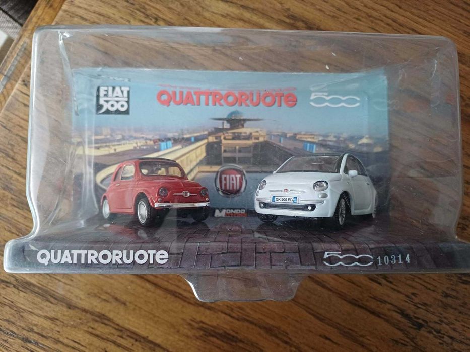 Miniaturas Fiat 500 Quattroruote - MondoMotors