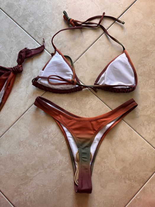 Conjunto biquini novo 3 peças