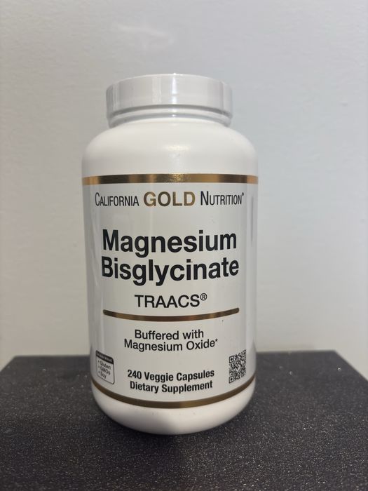 California Gold Nutrition Magnesium Bisglycinate TRAACS® – 240 kapsułek