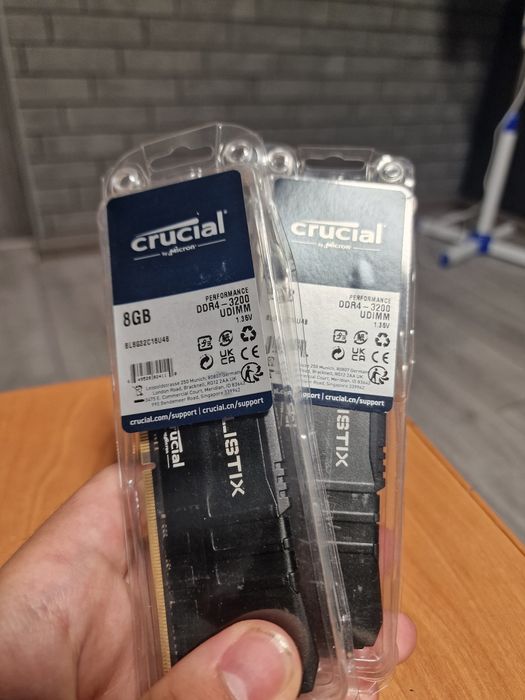 crucial ballistix ddr4 16gb - Купити електроніку - Ціни на OLX.ua