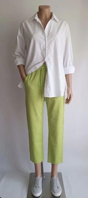 Spodnie damskie na gumce cygaretki roz. M/L  Dunakeszi