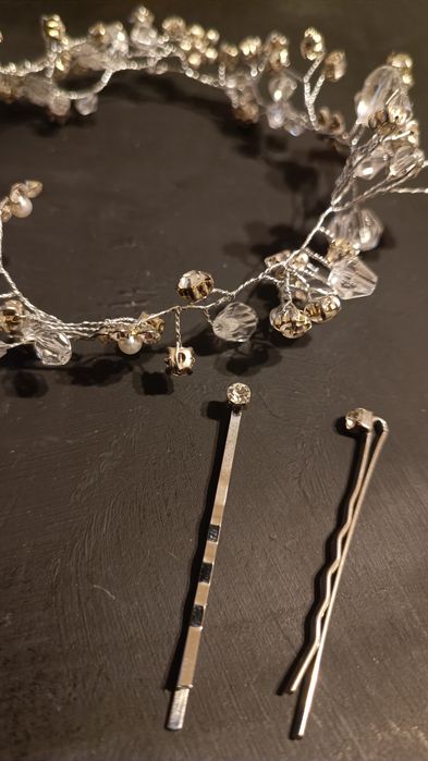 Tiara -diadem weselny