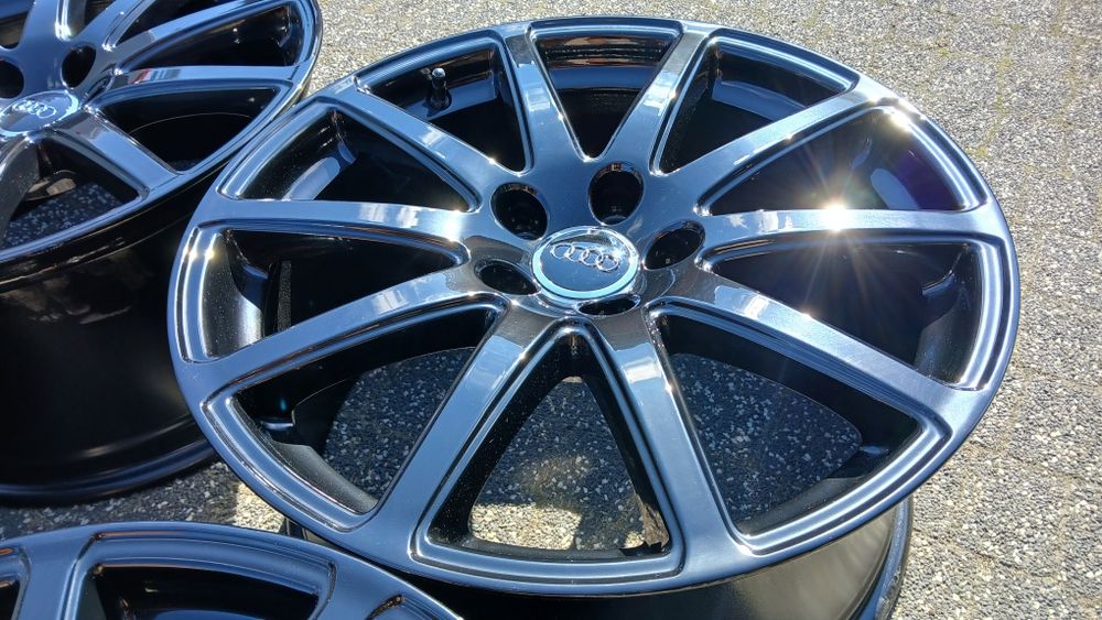 18" Audi oryginal 5x112  9j et52  A3 A4 A6 TT  czarny polysk Idealne