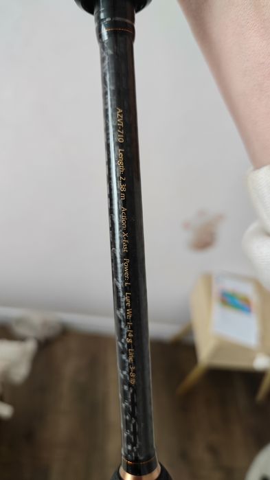 Спінінговий комплект Azura Vesta 2.38м 1-14г + Daiwa  Exceler LT 3000С