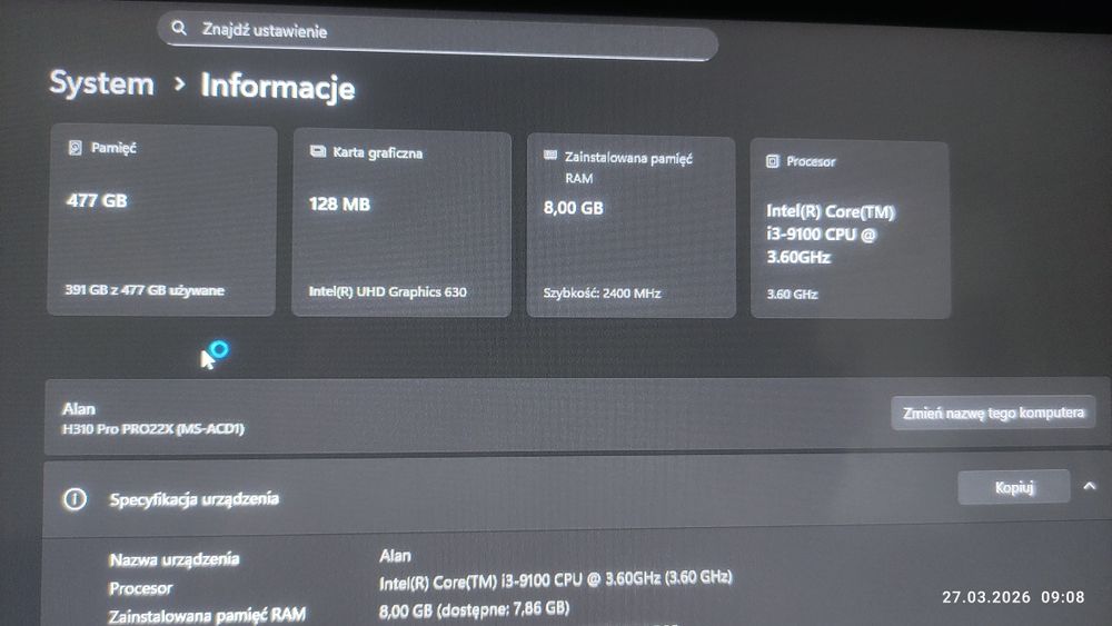 Komputer all in one MSI Pro22x