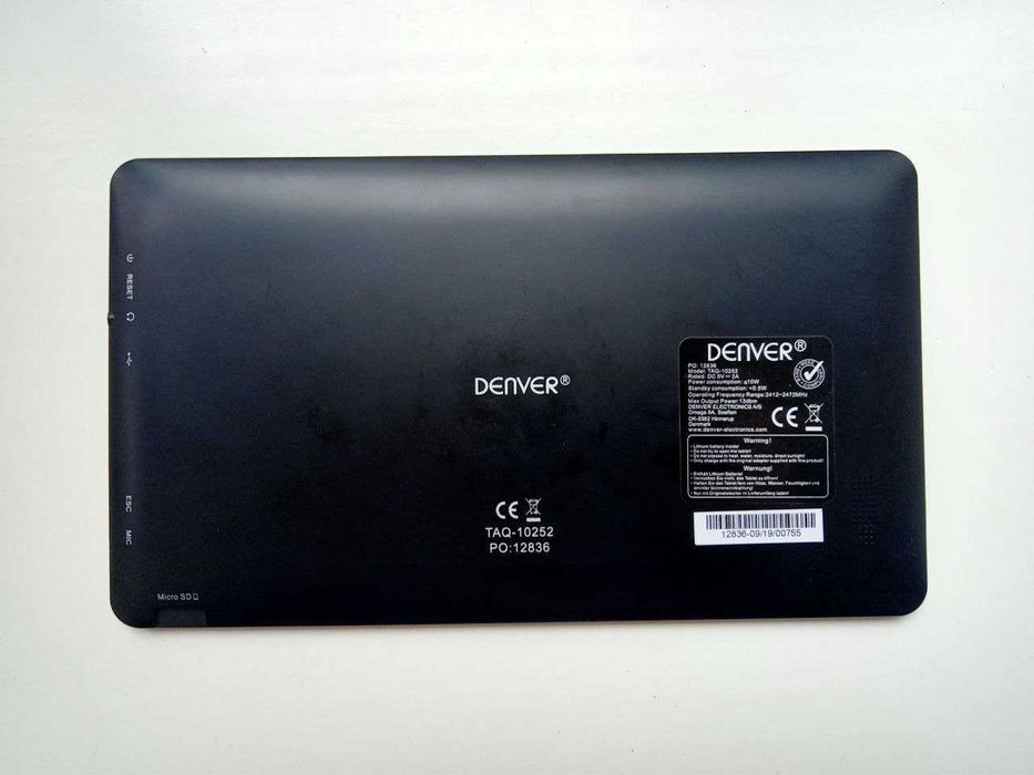 Планшет Denver из США андроид 8.1 экран 10 дюймов