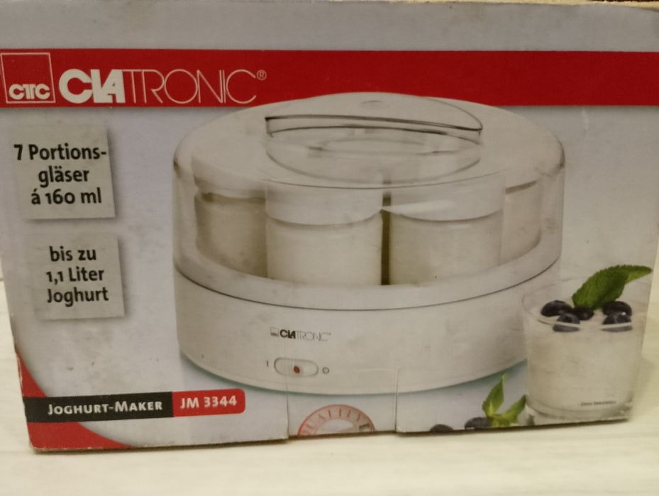 Йогуртниця Clatronic JM 3344 білий