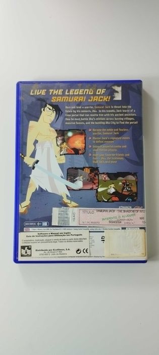 Samurai Jack - The Shadow of Aku PS2 Playstation 2