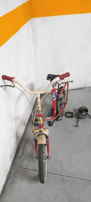 Bicicleta de criança de coleção