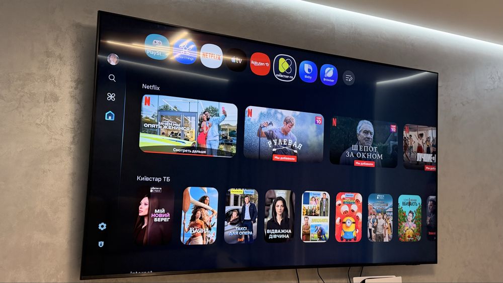 Samsung 85 4K Smart TV — майже як новий