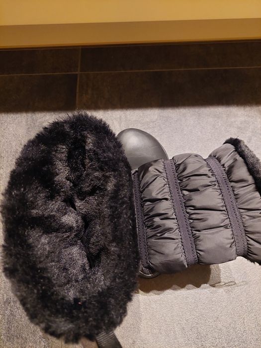 Crocs śniegowce w7. 24,24.5cm. Nieprzemakalne. Futerko. Stan bdb