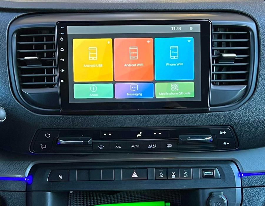 Rádio 2DIN • Jumpy/SpaceTourer • Expert/Traveller • (4/64GB) Android