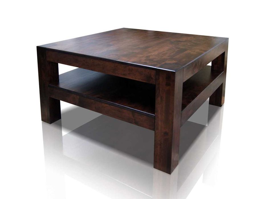 Ława z litedo drewna 60x60 Producent