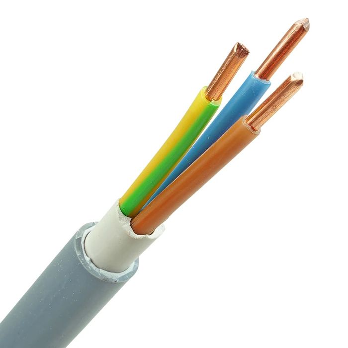 Przewod elektryczny 3x4 nowy siłowy YMVK 3x4mm gruba otulina