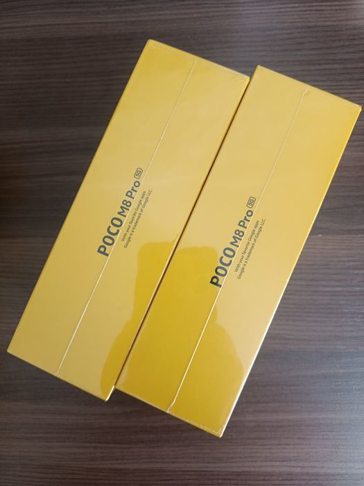 Xiaomi Poco M8 Pro "5G"  8/256 з NFC  +Зарядка 100Вт +Чохол  +Захісна плівка