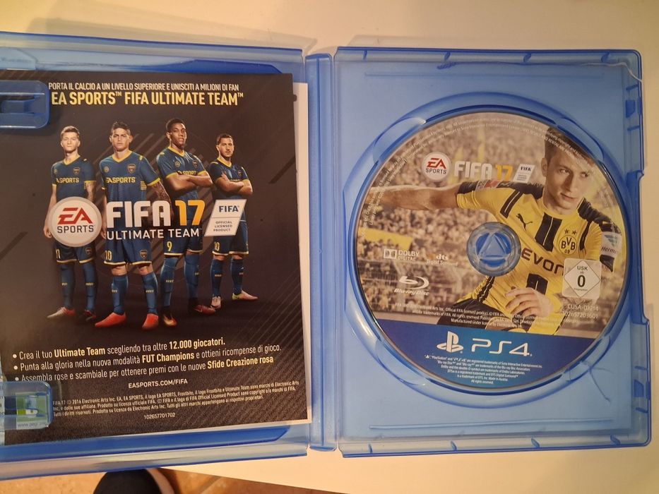 Pack 2 Jogos: FIFA 17 + FIFA 18 - PS4