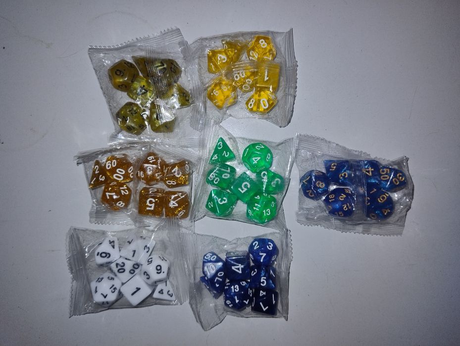 Дайси для Днд. Кубики для НРИ. D&D Dnd