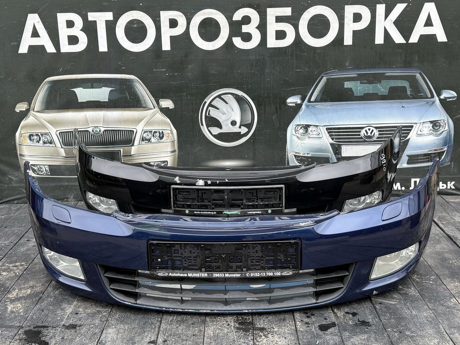 Бампер передній Шкода Октавія А5 рестайлінг бампер Skoda Octavia A5 FL