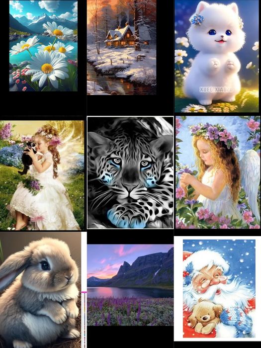 Алмазная вышивка.Можна на подарок. Цена 195 грн.