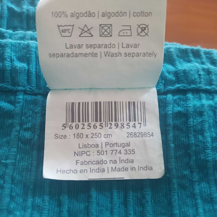 Mantinha/colcha azul Gato Preto