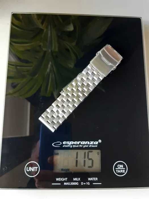 Solidna bransoleta engineer 22mm do zegarka + gratis