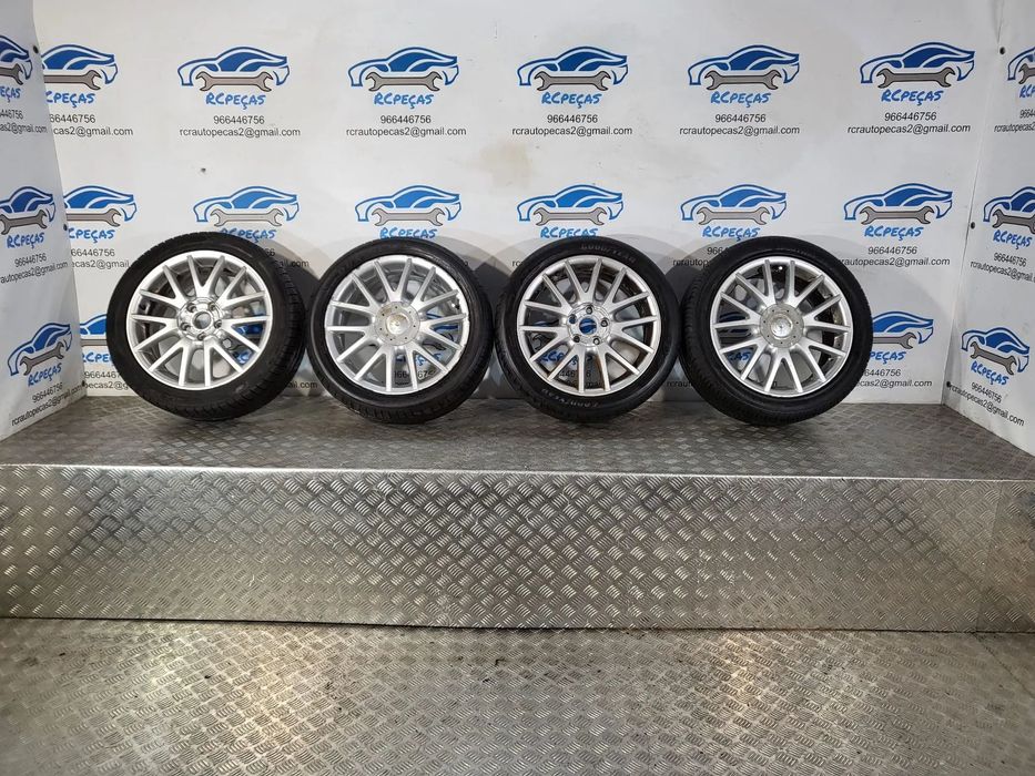 Conjunto Jantes 17 Originais VW Golf 5 Jetta 7J ET54 5x112 1K0601025AN