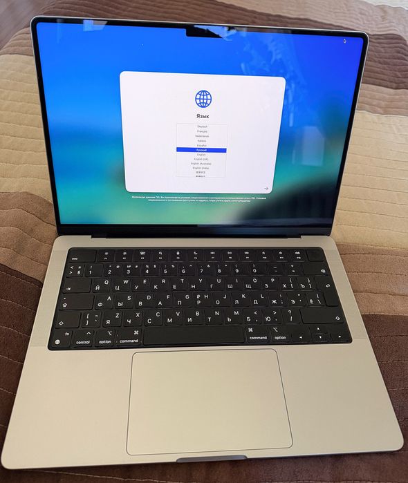 MacBook Pro M1 Pro 14,2" 16Gb/1Tb Silver Официал