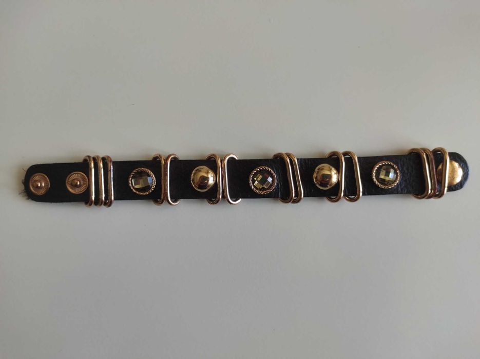 Bransoletka skórzana