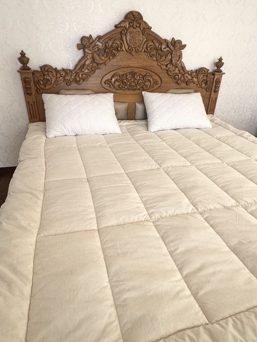 Тёплое одеяло на овчине евроодеяло тепла ковдра зимова 200 x 215