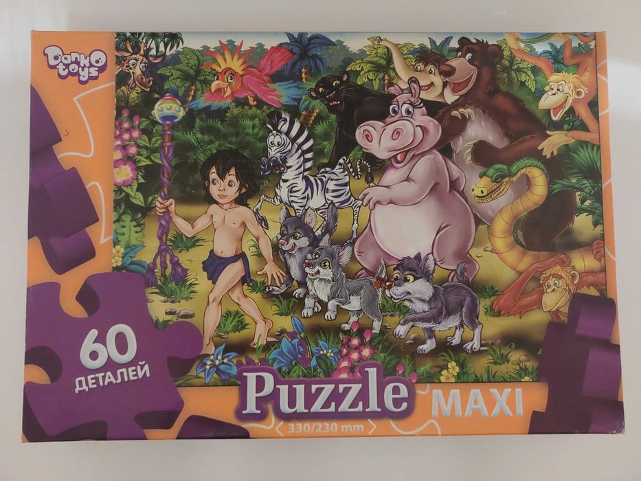 Пазли Danko toys для дітей на 60 елементів