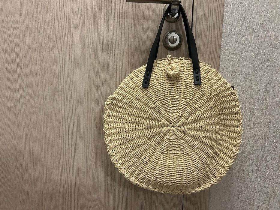 Сумка плетена літня