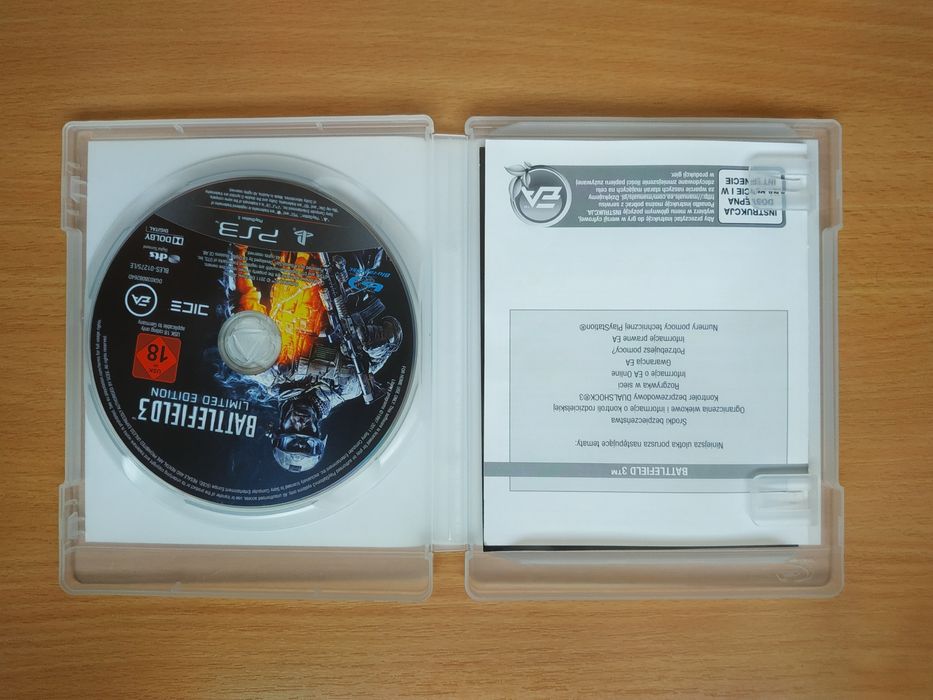 Battlefield 3, ps3, stan bardzo dobry, możliwa wysyłka przez olx