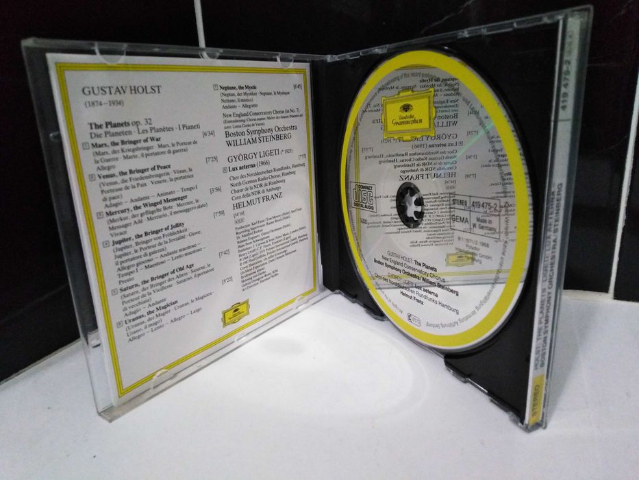 Cd The Planets - Gustav Holst,György Ligeti,Boston Symphony Orchestra.