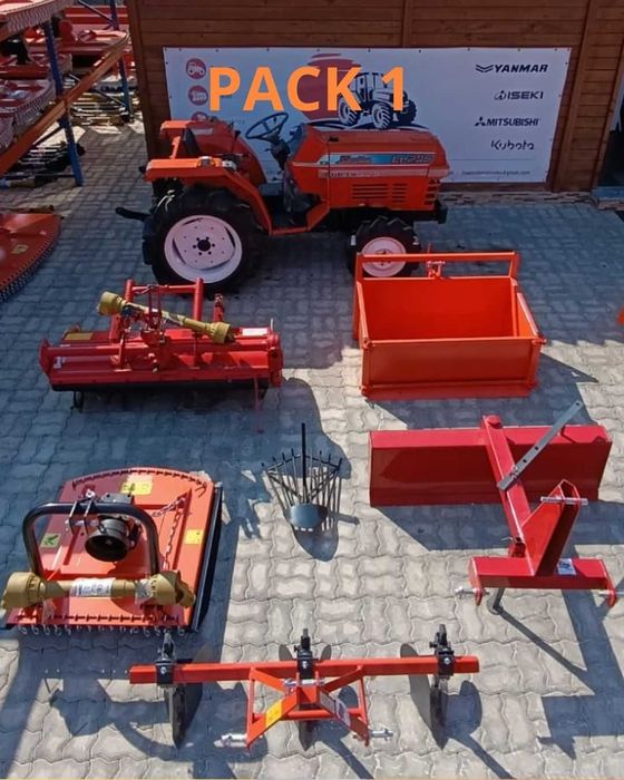 Pack Verão kubota Sunshine L1-205 + 6 ALFAIAS