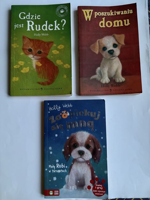 Zestaw 3 książek Seria: Zaopiekuj się mną, Holly Webb