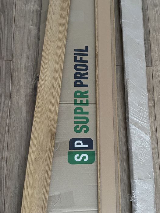 Плінтус новий МДФ монблан натур 14шт 280см плинтус super profil