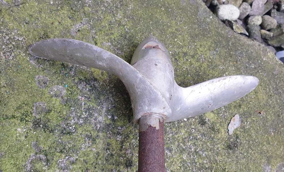 Śruba aluminiowa napędowa zaburtowa do łódź