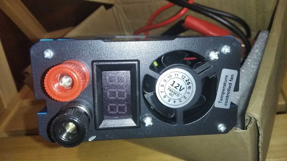 Інвертор 12 220В 1600Вт для зарядки Відеокамери чиста синусоіда